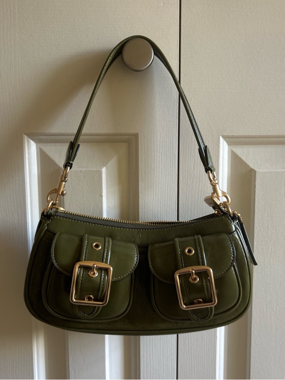Coach Olive Green Ashton bag